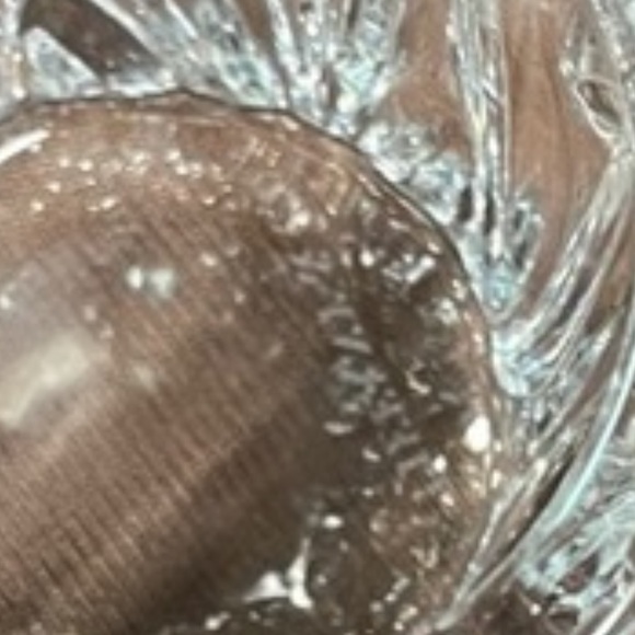 Tiffany & Co. Leaf Design Crystal Votive with Tiffany & Co. etching - Picture 6 of 6